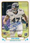 TOPPS 2013 MAGIC AUTOGRAPH CARD John Simon / Ź Mե͡