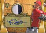 TOPPS 2013 SUPREME ASIA Patch & Autograph Card Jered Weaver 25 Ź 