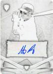 TOPPS 2013 SUPREME ASIA PlateAutograph Card Rizzo  1of1 Ź 