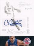 PANINI 2012-13 SIGNATURES AUTOGRAPH CARD Charlie Villanueva 1of1 Ź Ϻ.