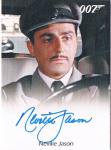 RH 2013 James Bond Autograhs & Relics Neville Jason Autographed Card ? / Ź T.K