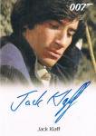 RH 2013 JAMES BOND AUTOGRAPH CARD Jack Klaff / Ź T.K