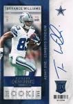 PANINI 2013 CONTENDERS AUTOGRAPH CARD Terrance Williams / Ź Mե