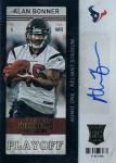 PANINI 2013 CONTENDERS PLAYOFF AUTOGRAPH CARD Alan Bonner99 / Ź Mե