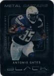 PANINI 2013 BLACK METAL CAPTAINS Antonio Gates  / Ź Mե