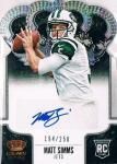 PANINI 2013 CROWN ROYALE AUTOGRAPH CARD Matt Simms250  / Ź Mե