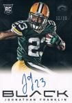 2013 PANINI BLACK AUTOGRAPH CARD Johnathan Franklin99 / Ź 