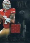2013 PANINI BLACK ONYX RELIC CARD Colin Kaepernick299 / Ź 