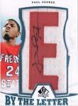 2013-14 UD SP AUTHENTIC By the Letter Paul George 10 ëŹ 