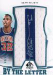 UD 2013-14 SP AUTHENTIC BY THE LETTER Sean Elliott60 /Ź002 