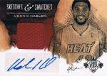 PANINI 2013-14 COURT KINGS SKETCHES & SWATCHES Udonis Haslem199/Ź021 