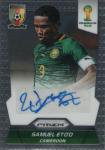 2014 PANINI PRIZM WORLD CUP Autograph Samuel Eto'o ëŹ Ȥ