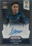 2014 PANINI PRIZM WORLD CUP Autograph Samir Nasri ëŹ Ȥ