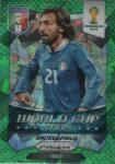 2014 PANINI PRIZM WORLD CUP WCS #24 Andrea Pirlo(Green) 25 ëŹ ͥإ