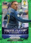 2014 PANINI PRIZM WORLD CUP WCS Franck Ribery (Green) 25ۡŹ ޥӡ