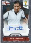 2014 PANINI PRIZM WORLD CUP FRANK LAMPARD AUTO Ź Fǯ