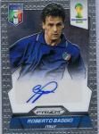 2014 PANINI PRIZM WORLD CUP  AUTO Roberto Baggio Ź y@ma