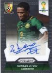 2014 PANINI PRIZM WORLD CUP AUTO S.ETO'O ΩŹ TANA