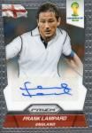 2014 PANINI PRIZM WORLD CUP Frank Lampard Auto Ź DK