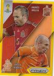 2014 PANINI PRIZM WORLD CUP RobbenIniesta 10Ź ߥǥץ