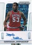 2013-14 PANINI PRIZM Autographed card Darryl Dawkins 25 Ź003 