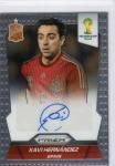 2014 PANINI PRIZM WORLD CUP Autograph Card Xavi Ź 