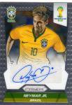 2014 PANINI PRIZM WORLD CUP Autograph Card Neymar Ź 