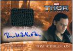 2013 UD MARVEL THOR THE DARK WORLD Materials Auto Tom Hiddleston ڡ Ź004 Null Mox