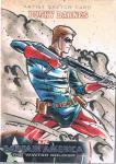 2014 UD CAPTAIN AMERICA SKETCH CARD Ź014 å֥쥤H