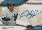 2014 TOPPS TIER ONE Acclaimed Autograph Miguel Cabrera 50 ëŹ 
