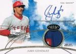 2014 TOPPS TIER ONE Patch Auto Juan Gonzalez 99 Ź018 