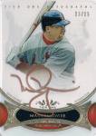 2014 TOPPS TIER ONE ASIA Acclaimed Auto Red Ink Mark McGwire 25 Ź019 griffis1981