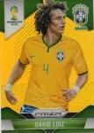 2014 PANINI PRIZM WORLD CUP Gold Prizm D.Luiz 10 Ź SANO