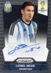 2014 PANINI PRIZM WORLD CUP L.MESSI AUTO Ź ζ