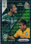 2014 PANINI PRIZM WC Brack Prizm Neymar Jr. & JHernandez  1of1 Ź053 