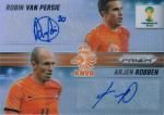 2014 PANINI PRIZM WC PRIZM AUTO RVP & ARobben 10 Ź055 MASAKI26