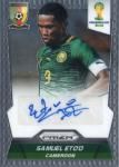 2014 PANINI PRIZM WORLD CUP SAMUEL ETO'O  AUTO Ź ޤ