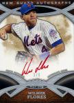 2014 TOPPS TIER ONE ASIA Red Ink Auto Wilmer Flores 5 Ź MORIMO