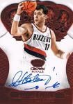 PANINI PREFERRED 2013-2014 Crown Royale Auto Arvydas Sabonis 99 ëŹ 