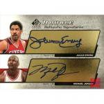 04-05 SP Signature Edition Signature Dual #AS2-EJ Julius Erving/Michael Jordan ltd.25
