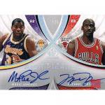 05-06 SP Game Used Edition Significance Dual #MM Magic Johnson/Michael Jordan ltd.25