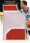 13-14 PANINI IMMACULATE Jumbo Patch Michal Carter  50 ëŹ 