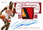 2013-14 PANINI Flawless AUTO PATCH DOMINIQUE WILKINS 15 Ź 褷
