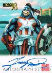 1998 SKYBOX MARVEL CHARACTER COLLECTION Autograph Series George Perez