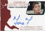 James Bond Archives 2014 Fiona Fullerton Auto Ź ߥ