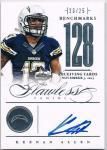 2014 PANINI FLAWLESS FOOTBALL BenchMarks Keenan Allen 25 ëŹ 