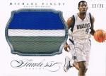 2013-14 PANINI FLAWLESS Patch Card Michael Finley 25 ëŹ 