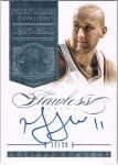2013-14 PANINI FLAWLESS Retired Numbers Auto Zydrunas Ilgauskas 20 ëŹ  