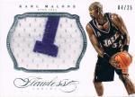 2013-14 PANINI FLAWLESS Patch Card Karl Malone 25 ëŹ 