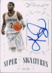 2013-14 PANINI FLAWLESS Super Signatures Kyrie Erving 25 ëŹ 